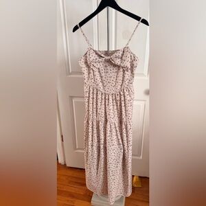 Floral women Dress with Bow